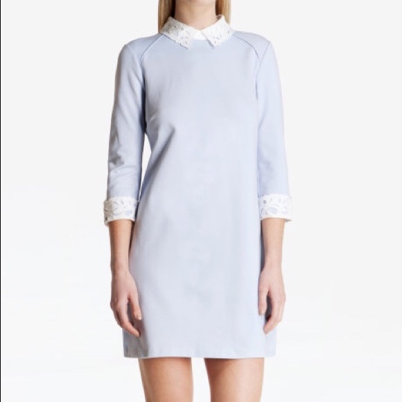 Ted Baker London | Dresses | Ted Baker Lace Collar Dress | Poshmark